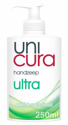 Handzeep unicura vloeibaar ultra met pomp 250ml
