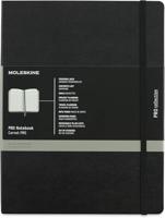 Moleskine notitieboek professional, ft 19 x 25 cm, gelijnd, harde cover, 189 blad, zwart - thumbnail