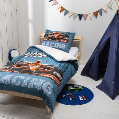 Fresh&Co Kids Dekbedovertrek Racing Dreams 140 x 200 cm - Kinderovertrek Dekbedovertrek Fresh&Co Kids Dekbedovertrek Racing Dreams 140 x 200 cm - Kinderovertrek Dekbedovertrek
