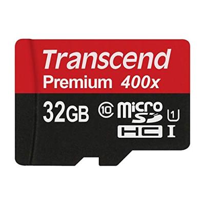 Transcend Premium microSDHC-kaart Industrial 32 GB Class 10, UHS-I Incl. SD-adapter