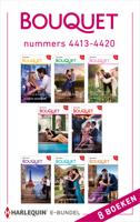 Bouquet e-bundel nummers 4413 - 4420 - Kate Hewitt, Sharon Kendrick, Chantelle Shaw, Penny Jordan, Lucy King, Carol Marinelli, Caitlin Crews, Pippa Roscoe - ebook - thumbnail