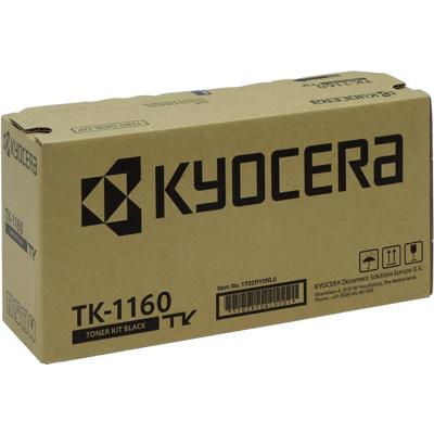Kyocera Toner TK-1160 Origineel Zwart 3600 bladzijden 1T02RY0NL0 Kyocera Toner TK-1160 Origineel Zwart 3600 bladzijden 1T02RY0NL0