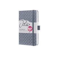 Sigel si-jn126 notitieboek jolie flair a6 hardcover gelinieerd gletsjer grijs 174 blz 80g - thumbnail