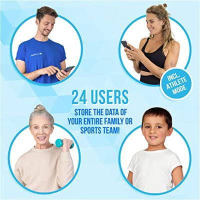 Silvergear Smart Personenweegschaal Zwart