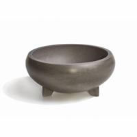 Opzet Wastafel Urbi et Orbi Bulbo Beton 40x18 cm Antraciet - thumbnail