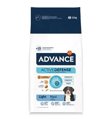 Advance Maxi Light met kip en rijst hondenvoer 2 x 12 kg