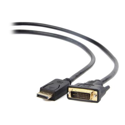 Gembird CC-DPM-DVIM-6 videokabel DisplayPort DVI adapter 1,8 m zwart