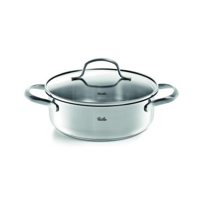 Fissler San Francisco Kookpan + Glazen Deksel 16 cm RVS