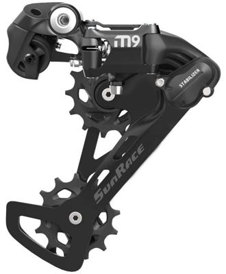 SunRace A.derailleur RDM900 9v zwart