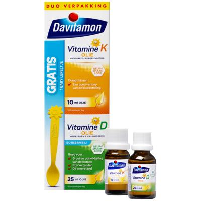 Davitamon Baby Eerste Vitamines D + K Druppels