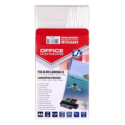 OFFICE products lamineerhoes A6, 160 micron (2 x 80 micron), pak van 100 stuks