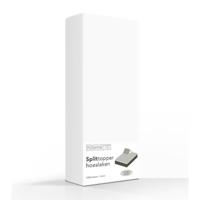 Luxe Double Jersey Splittopper Hoeslaken - Wit - thumbnail