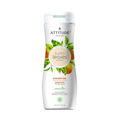 Attitude Super leaves™ douchegel - energizing - orange leaves