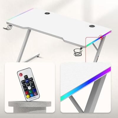 Huzaro Hero 2.5 RGB gaming bureau wit