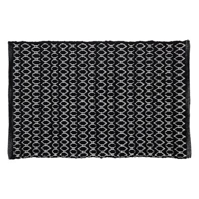 Sealskin Badmat Boho 60x90 cm Polyester / Katoen Zwart