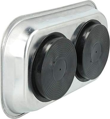 Brilliant Tools BT691165 Magnetisch tablet/schaal van roestvrij staal, 140 x 240 mm