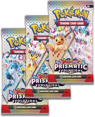 Pokemon TCG Prismatic Evolution Tech Sticker Collection - Leafeon