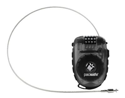 Pacsafe 10280109 Kabelslot 60 mm Zwart Cijferslot