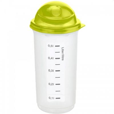 Rotho Shaker 0.5L Limoengroen