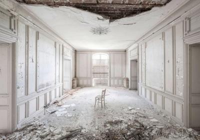 Noordwand Komar Lost Places; Komar Stefan Hefele Fotobehang White Room II - SHX8-163