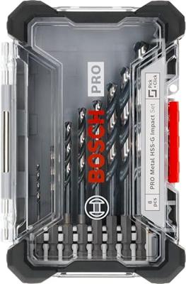 Bosch Accessoires Metaalboren | Robustline HSS | zeskant | 8-Delig | 2607019922 - 2608577146 - 2608577146 Bosch Accessoires Metaalboren | Robustline HSS | zeskant | 8-Delig | 2607019922 - 2608577146 - 2608577146