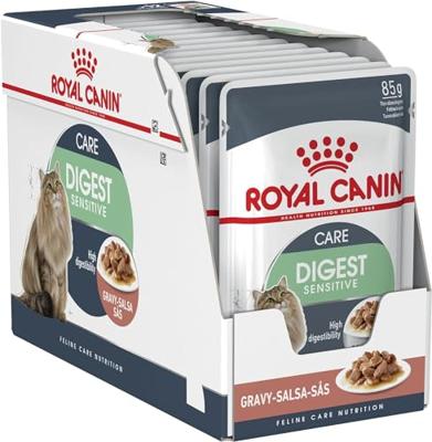 Royal Canin Digestive Care in Gravy (saus) natvoer kattenvoer zakjes 12 x 85 gram - thumbnail