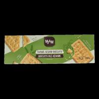 Mjam Biscuits tarwe sesam bio 150 Gram - thumbnail