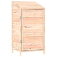 VidaXL Tuinschuur 55x52x112 cm massief vurenhout - thumbnail