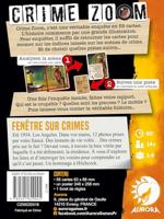 Bordspel Asmodee Crime Zoom Fenêtre sur Crimes (FR) - thumbnail
