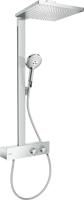 Hansgrohe Raindance E Showerpipe 300 1jet met ShowerTablet 350, chroom - thumbnail