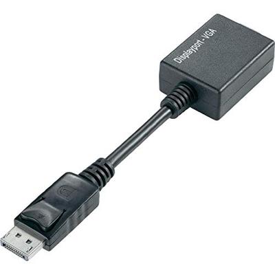 Techly 307582 Displayport Adapter Dp M naar VGA F, Zwart