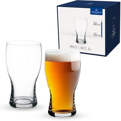 VILLEROY & BOCH - Purismo Beer - Bierglas 0,62l 16cm s/2