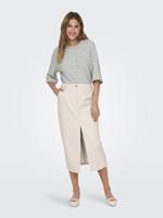 Only Onlsimoni 3/4 Pullover Knt Noos Trui Light Grey Melange - thumbnail