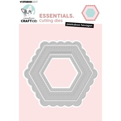 Creative Craftlab • essentials cutting die peekaboo hexagon