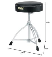 Tama HT130 Standard drumkruk met ronde zitting - thumbnail