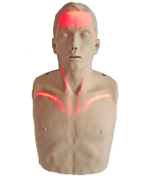 Brayden Reanimatiepop met rode ledverlichting - thumbnail