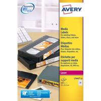 Etiket Avery L7665-25 72x21.2mm voor media tape's 600 etiketten - thumbnail
