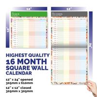 Very Busy Family Organiser Kalender 2026 - thumbnail