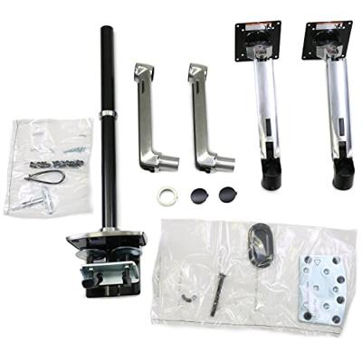 Ergotron LX Series LX Dual Stacking Arm Tall Pole flat panel bureau steun 101,6 cm (40") Aluminium