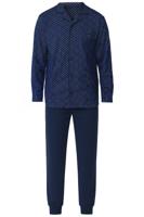 Pastunette doorknoop pyjama blauw - thumbnail