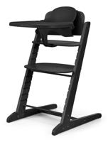 CYBEX IRIS 3-in-1 kinderstoel - hout - inclusief babyset en dienblad - prachtig zwart - thumbnail