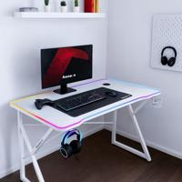 Huzaro Hero 1.7 RGB White - gaming bureau - thumbnail