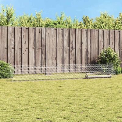 Kippenhok Zilver 430 x 55 x 55 cm Gegalvaniseerd staal Kippenhok Zilver 430 x 55 x 55 cm Gegalvaniseerd staal