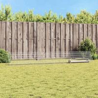 Kippenhok Zilver 430 x 55 x 55 cm Gegalvaniseerd staal - thumbnail