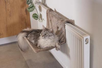 Sleepy radiator kattenhangmat grijs Sleepy radiator kattenhangmat grijs