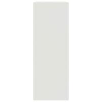 Dressoir 67x39x107 cm staal wit - thumbnail