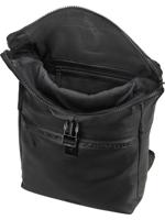 Burkely Minimal Mason Rolltop Backpack 14"-Black - thumbnail