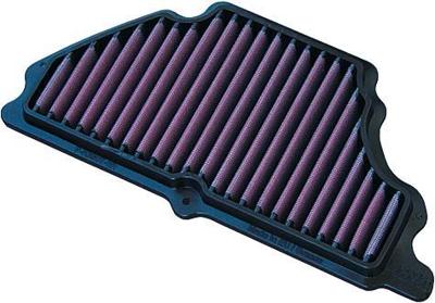 DNA vervangbaar luchtfilter "racing peplac. air filter black