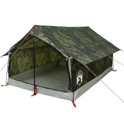 VidaXL Tent 2-persoons waterdicht camouflage VidaXL Tent 2-persoons waterdicht camouflage