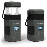 Albrecht DR114 Outdoorradio DAB+, VHF (FM) Noodradio, USB, Bluetooth Incl. lantaarn, Handslinger, Acculaadfunctie, Zonnepaneel, Oplaadbaar, Spatwaterbestendig, - thumbnail